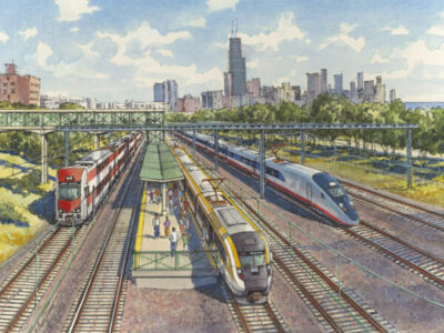What would the Great Lakes region be like with bullet trains?